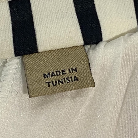 Burberry Black & White Polka Dot Striped High Waisted Bikini - New - S/P - Picture 6 of 7